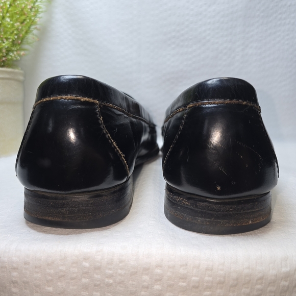 Cole Haan Black Tassel Loafers for Men Dressy Size 9 Euc - Picture 4 of 10